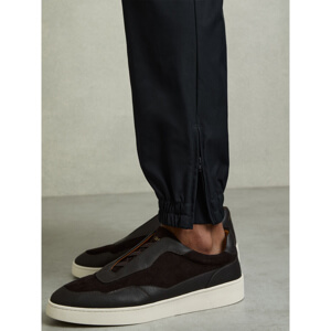 REISS LAVENHAM Technical Cargo Drawstring Trousers